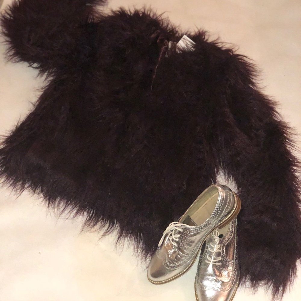 Faux fur jacket